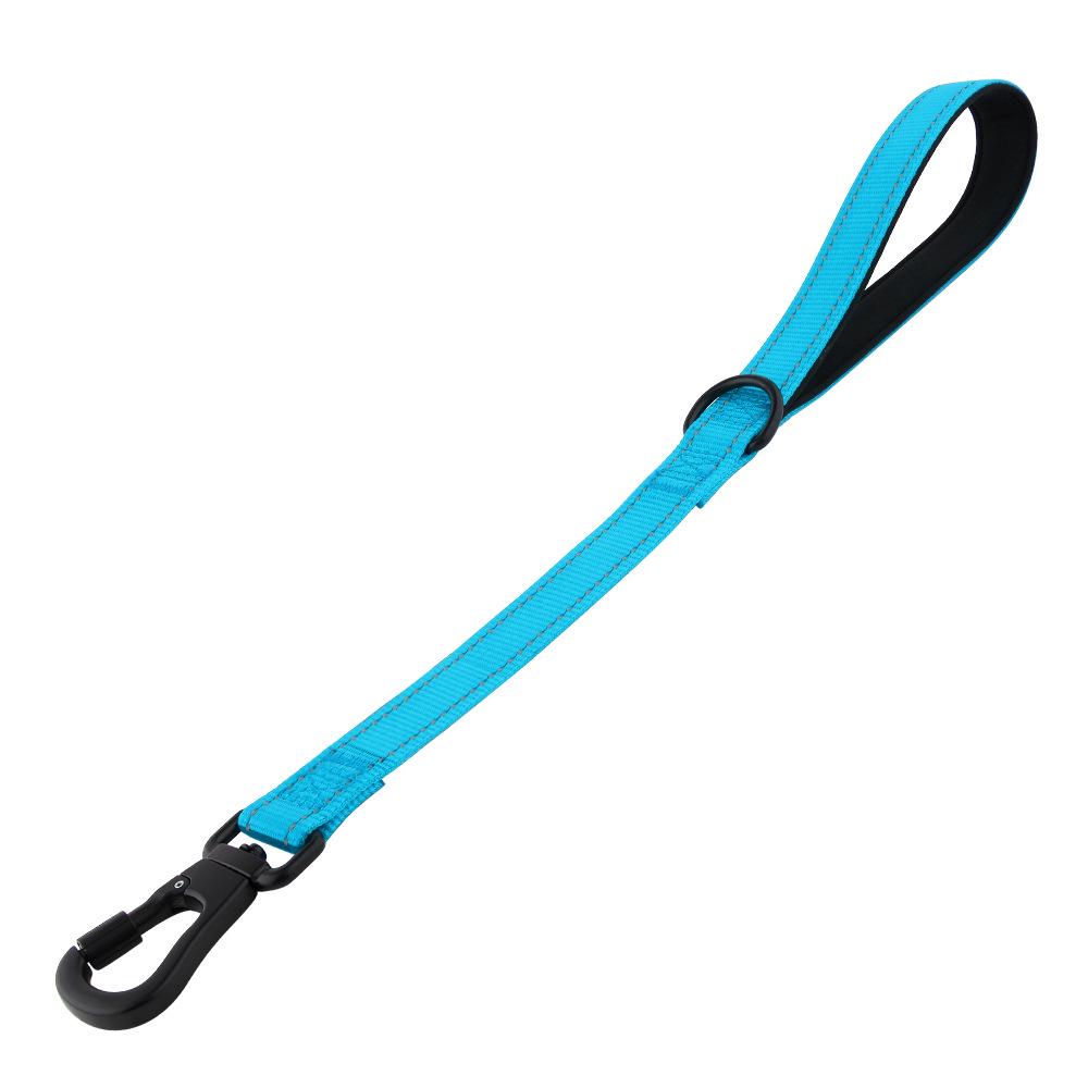 Nylon Short Training Leash for Medium and Large Dogs - Durable Traction Rope