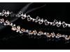Korean Fashion 18K White Gold Plated Zircon Bracelet for Women