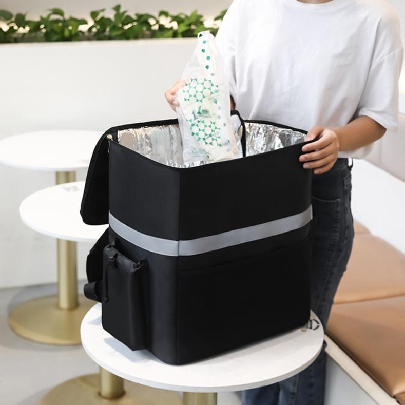 35L Outdoor Oversized Rider Takeaway Box Waterproof Thermal Insulation Fresh Food Distribution Refrigerator Container