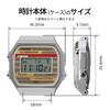 Casio Digitaluhr, Vintage Serie Heritage Farben, A168WEHB-1A, Herren, Damen und Kinder, Schwarz, Überseemodell [Parallelimport]