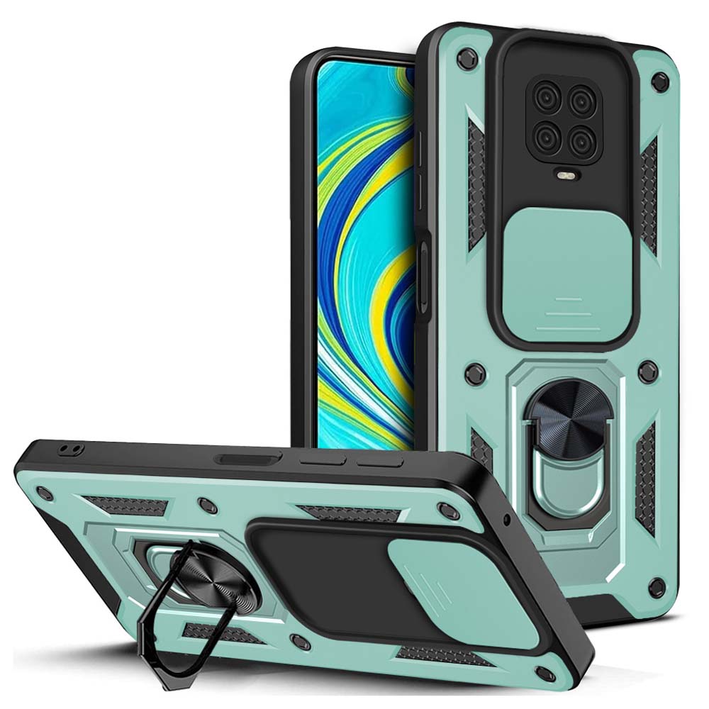 Shockproof Armor Case For Redmi Note 9s 9Pro Max Car Holder Phone Cover Camera Lens Protection Fundas For Redmi Note9
