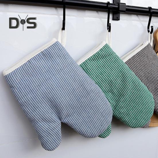 Protiskluzové 1 ks izolované rukavice Proti opaření Bavlna Snadno zavěšená trouba Kuchyňské potřeby