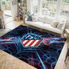 Design Atletico Madryt Kryształowy Aksamitny Dywan Przytulny Nie?Antypoślizgowy Dywan Wzorzysty Do Sypialni Salonu Przedpokoju