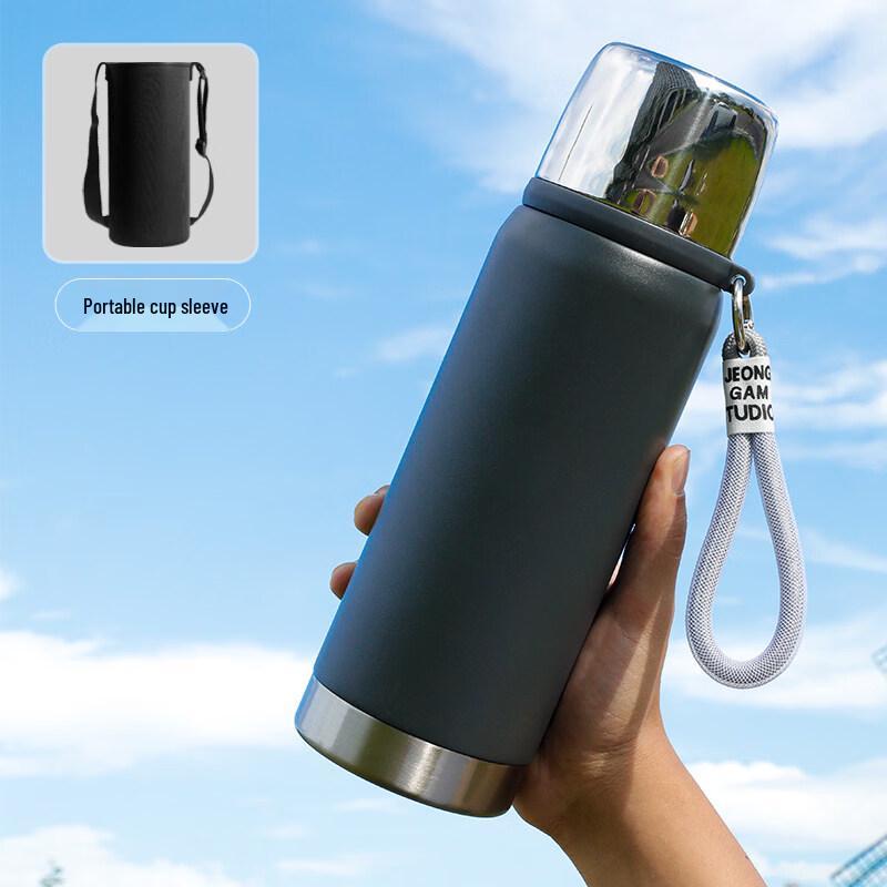 Xihe Outdoor Portable Titanium Lined Thermos Bottle