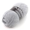 Ball of Caressima 10 Light Grey Velvet Yarn