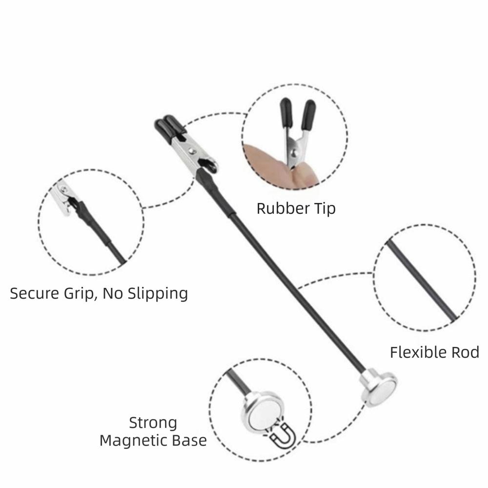 Magnetic Model Painting Stand Alligator Clip Flexible Modeling Tools  Price Tag Display