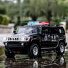 1:24 H2 Simulation Alloy Off-Road Vehicle Model Children Sound And Light Pull Back Toy Car