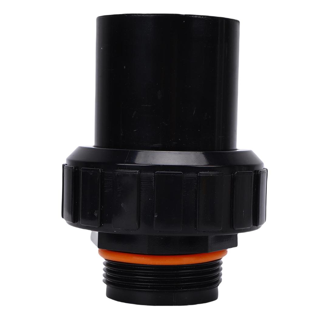 Sand Straight Water Pipe with Threaded Joint Pool Pump Fittings PVC Union Adapter Connector