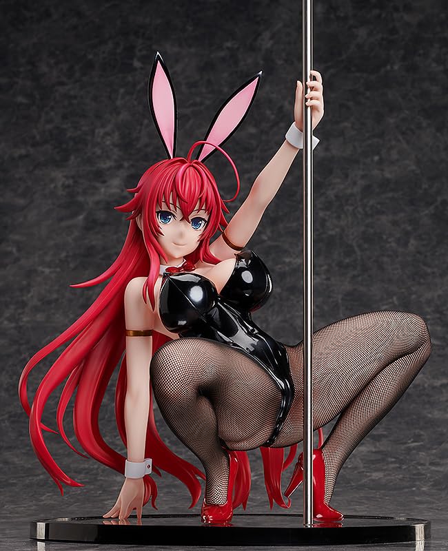 Figurka ze střední školy D x D, Rias Gremory Bunny, plastová, lakovaná, hotová, měřítko 2, ver.. 1/4