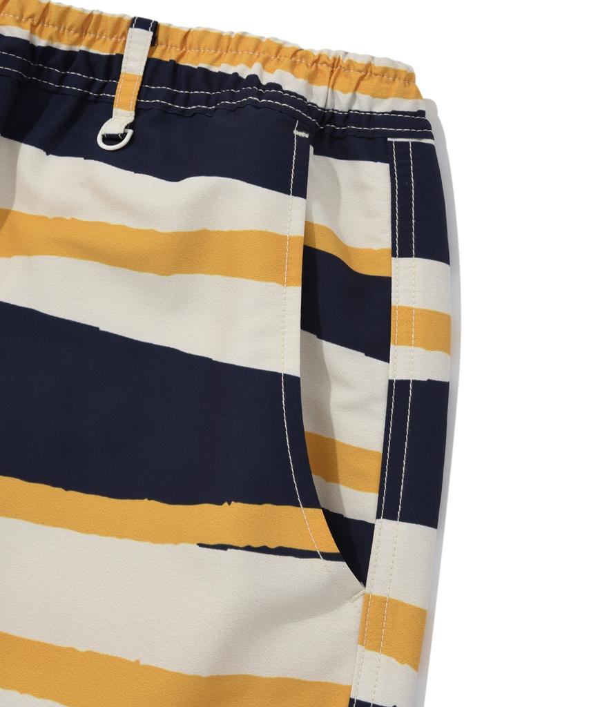 COVERNAT Hot Summer Striped Resort Shorts Navy