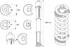 Spring Compressor Mercedes W201 W202 W210 W230 W126