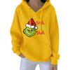 Women's Christmas  Hoodie Funny Cute Christmas Holiday Sweatshirt Pullover