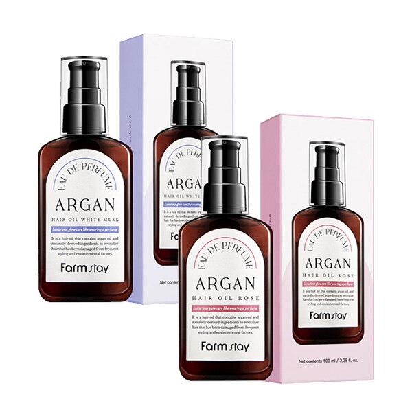 Eau de Parfum Argan Hair Oil 100ml x 2 Choose 2 White Musks