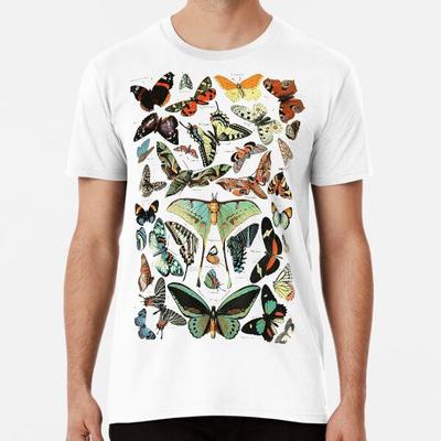 Botanical Butterflies Pattern   S To 5XL Made In the AU/USA T-Shirt