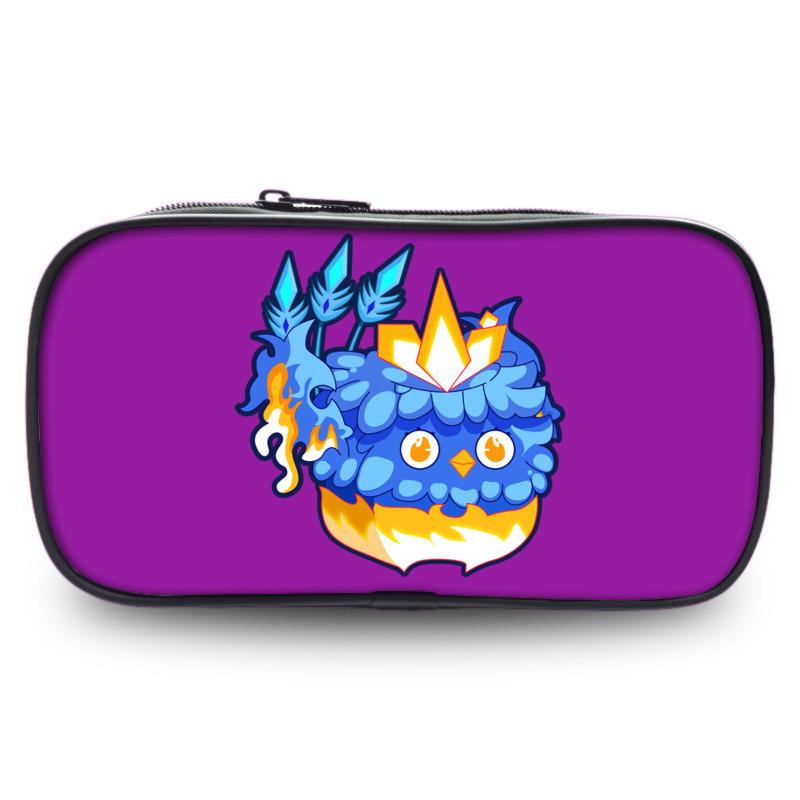 Durable Polyester Blox Fruits Roblox Pencil Case For Students With Large Capacity