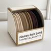 Candy Color Elastic Hair Bands for Women's High Elastic Hair Circle Rope Hair Accessories Headwear Headdress