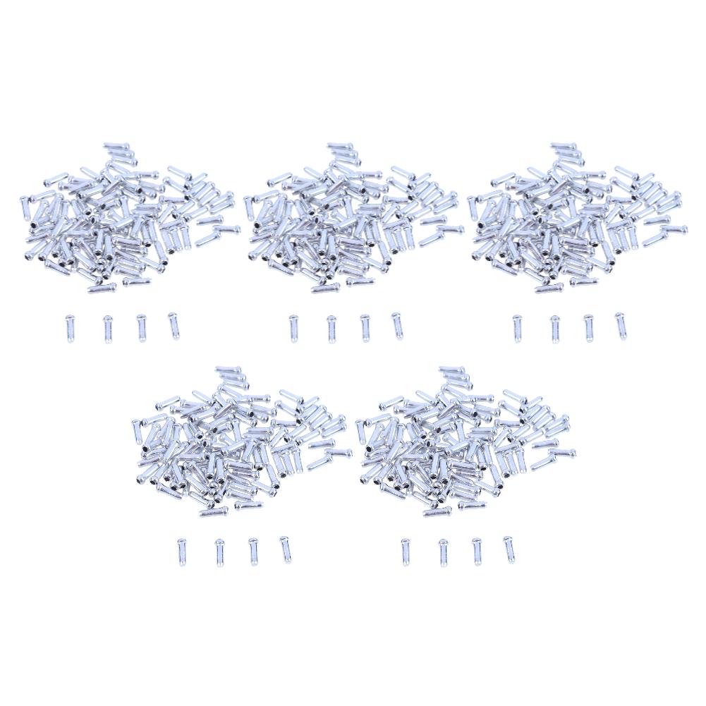 100-500Pc Bike Brake Cable Cap Lightweight Bicycle Brake Cable Tips End Protection Cover for Brake Derailleur Cable Cycling Part
