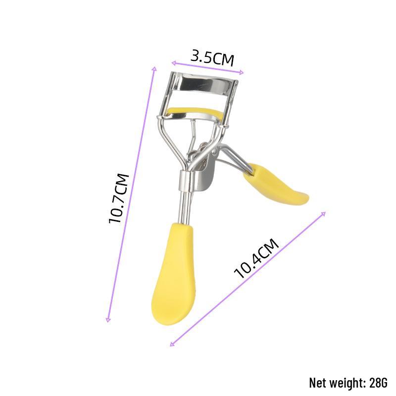 Sunflower Style Eyelash Curler: No Pinching, Natural Fit, Wide Angle Curl, Perfect for Beginners