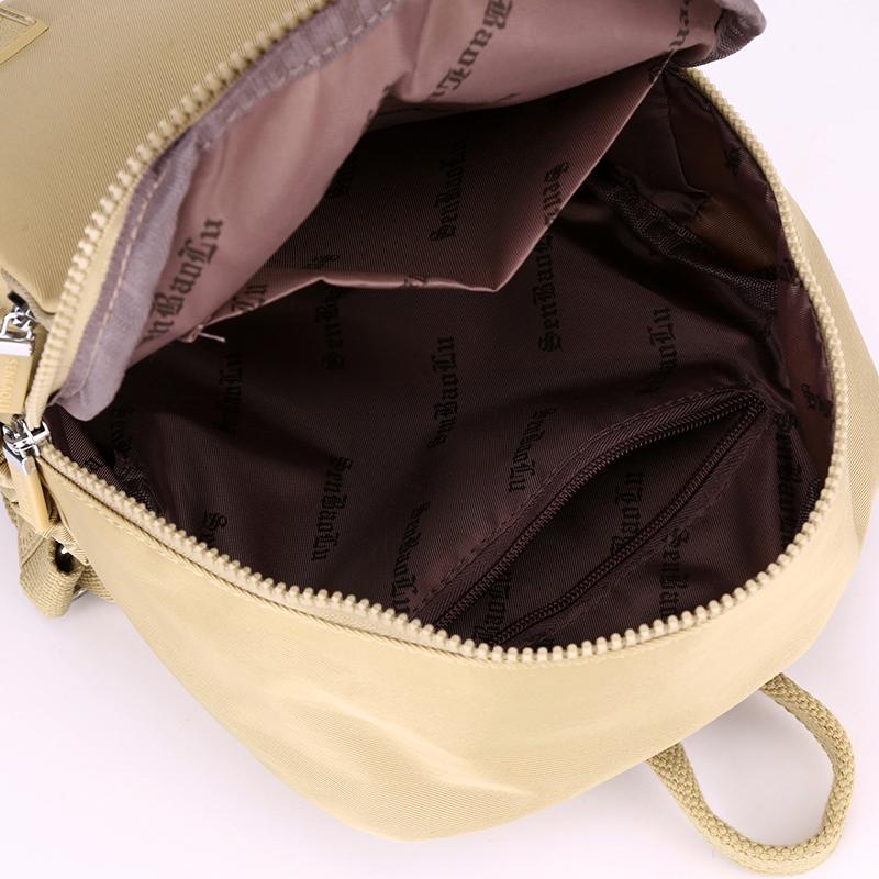 Women's Travel Small Backpack Lightweight Nylon Student Schoolbag