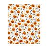 and Pumpkin Halloween Throw Blanket, Soft Plush Cozy for Festive Holiday Decor
