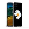 Fashion Fresh Little Daisy Flower Cover for Samsung Galaxy A13 A22  A52S A52 A72 A51 A71 A41 A31 A21 5G Transparent Phone Case