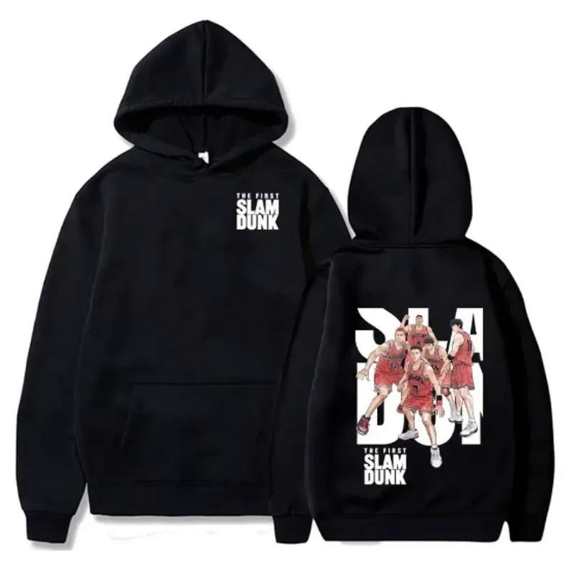 Anime Slam Dunk Hoodies de lã, pulôver Hoodies
