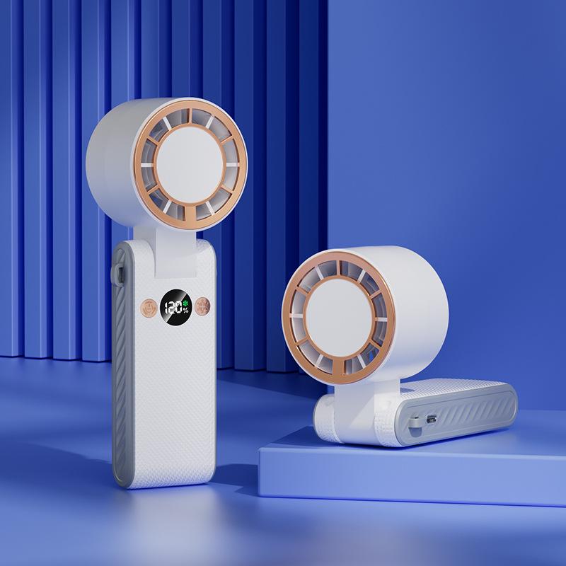 Southeast Asia 2026 High-Speed Mini Folding Handheld Fan: Portable Outdoor Cooling 183*59*58.5mm