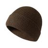 Light Board Hat Men's Autumn and Winter Solid Color Wool Hat Knitted Pullover Hat Warm Ear Protector Cold Hat Street Dance Hat Tide