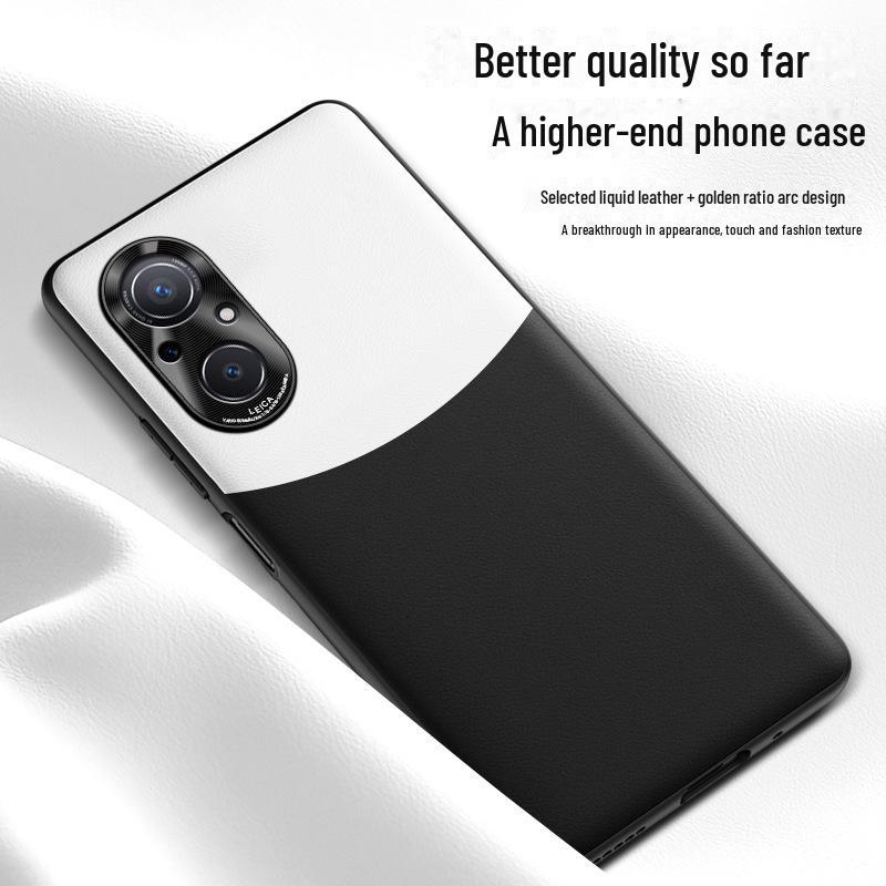 Capa de Couro Líquido Honor 50se: Capa Protetora Anti-queda e Anti-incrustante