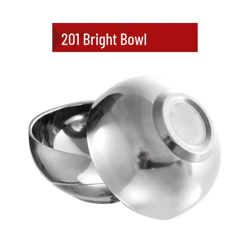 Stainless Steel Dining Bowl Set 16cm