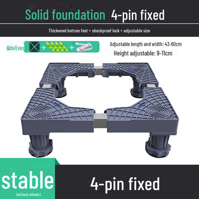 Suport pentru mașină de spălat și bază pentru suport de depozitare