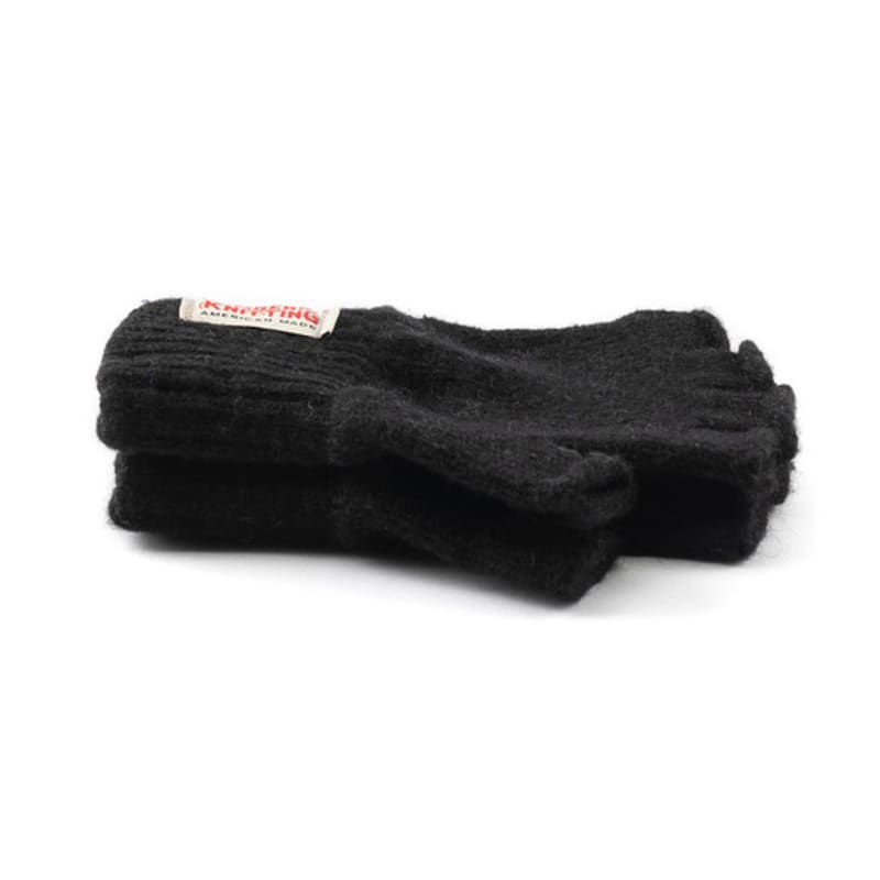 NEWBERRY KNITTING Fingerless Gloves - Black