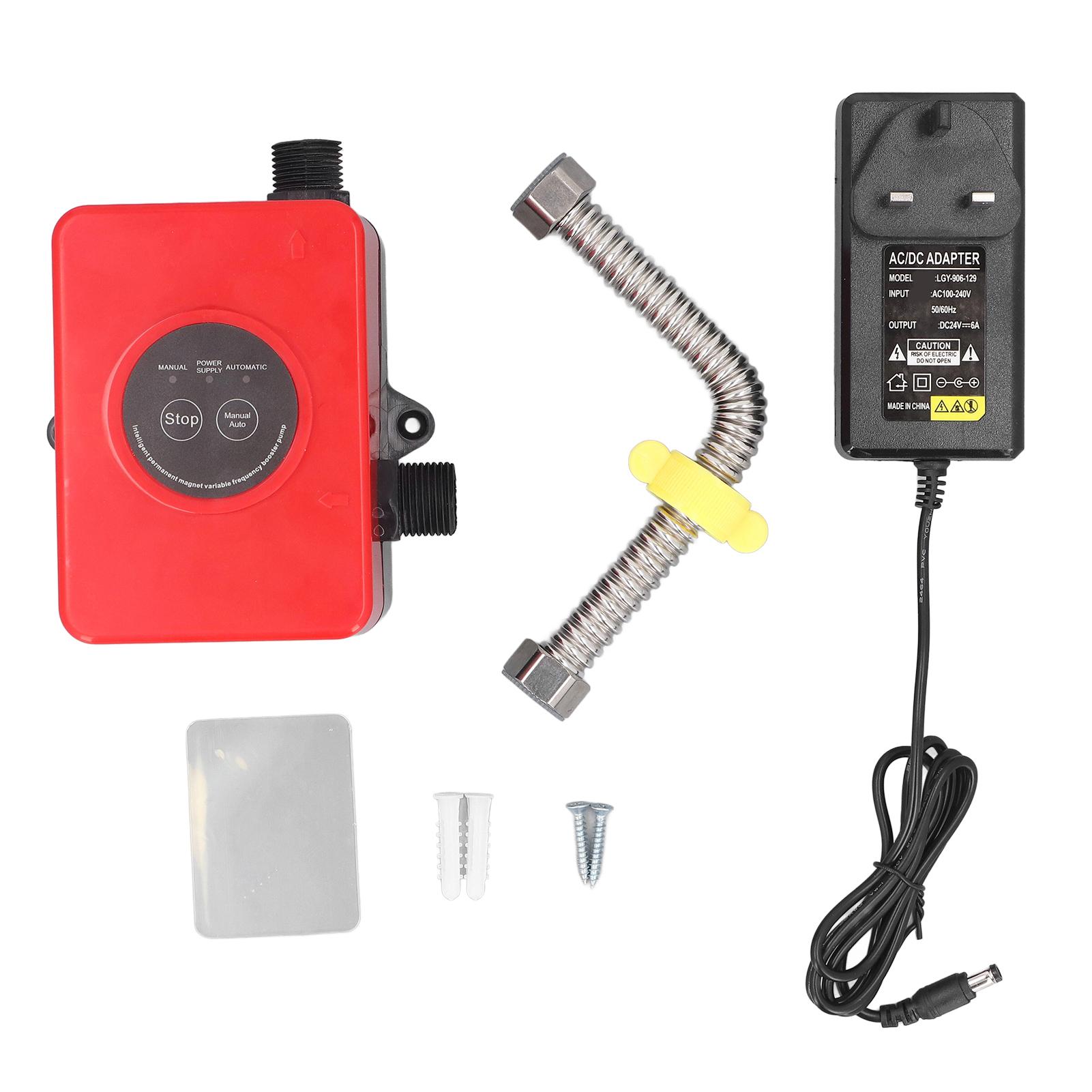 

Портативний насос для підвищення тиску води Інтелектуальний постійний магніт Постійний струм Автоматичний домашній