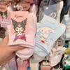 Sweet And Cute Cartoon Dog Socks For Girls Ins Style Mid-tube Cotton Fabric