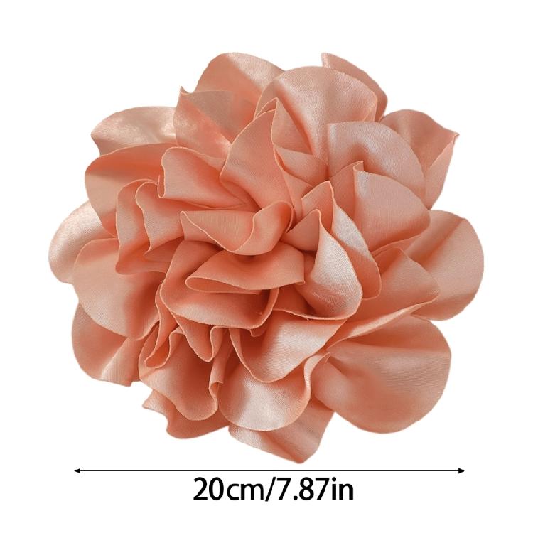 Spilla Floreale in Tessuto alla Moda Peonia Spilla da Bavero Elegante Accessorio Gioiello per Donna
