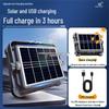 Solar LED Camping Lamp with Mobile Charging - Super Bright Outdoor Lighting for Night Market Stalls