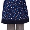 COLORFUL CANDY STYLE Short Sleeve Smock Brilliant Star Navy Set of Cool Short Sleeve Kindergarten Elementary School Calligraphy N1330813 (100-110cm)