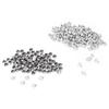 100pcs Cloth Crystal Inlay Rapid 6 7mm Rivets Spots Studs Cap for DIY Leather Craft Decoration