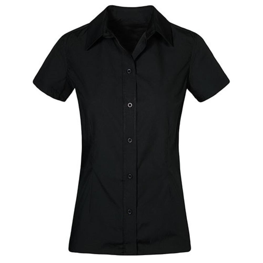 Promodoro Womens/Ladies Poplin Short-Sleeved Shirt