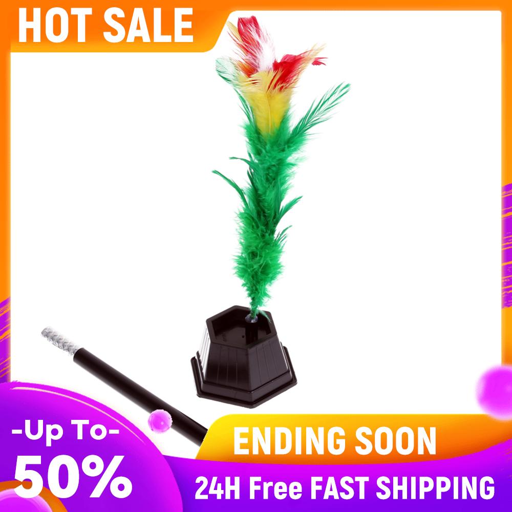 

1 Set Magic Wand To Flower Funny Easy Magic Tricks Toys Comedy Appearing Flower in Pot From Wand /Stick Ideal Gift for Birthday China Mainland