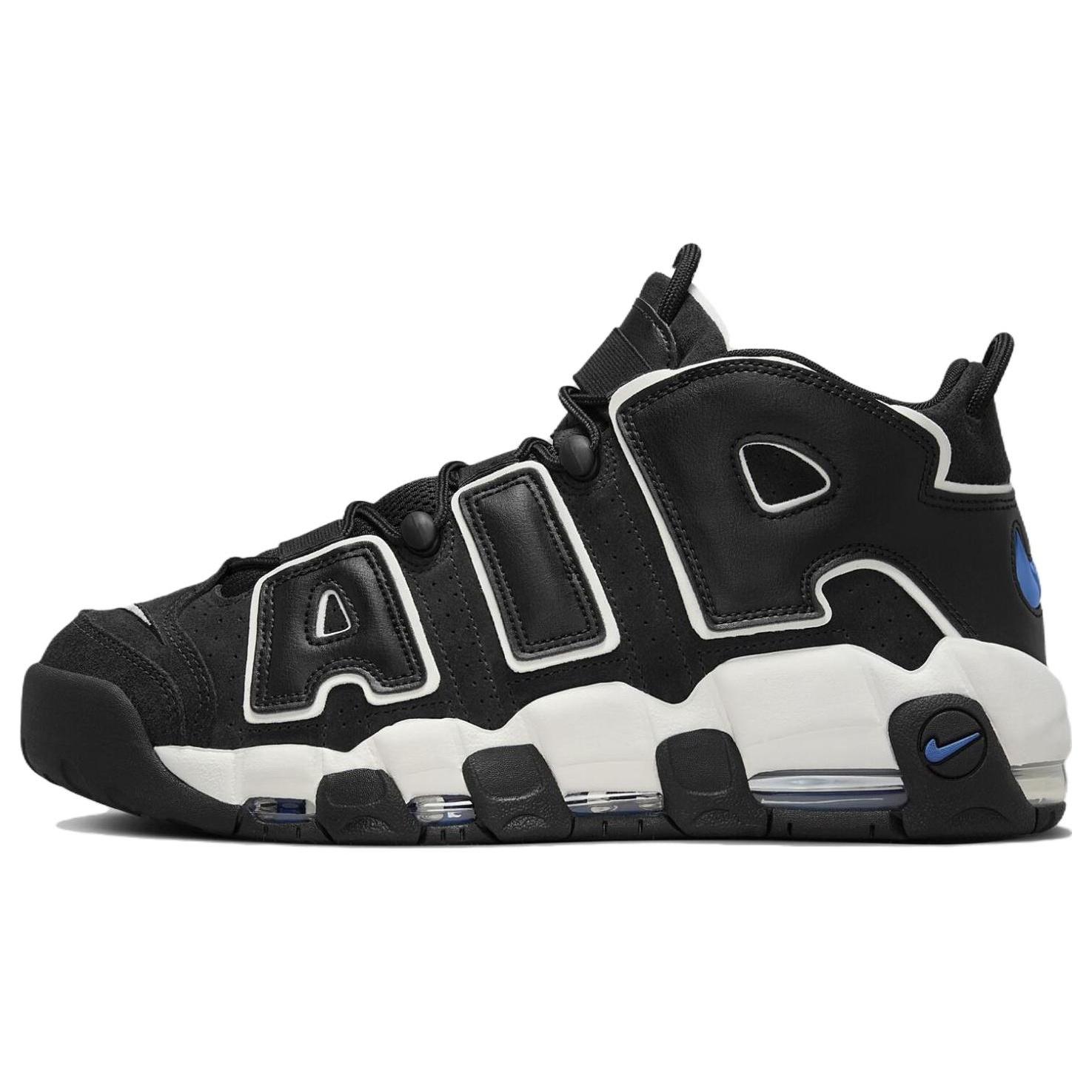 Nike Air More Uptempo 96 Black Star Blue Men s FB8883-001 EU 38.5
