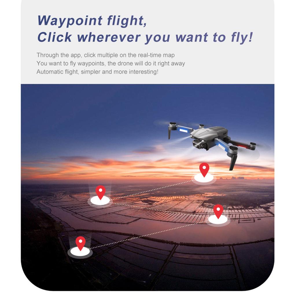 Plastic Camera Drone Foldable USB Charging WiFi 6K Brushless Motor Remote Control Aircraft Photographing Quadcopter