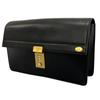 Dunhill Clutch Bag Black Mens Used