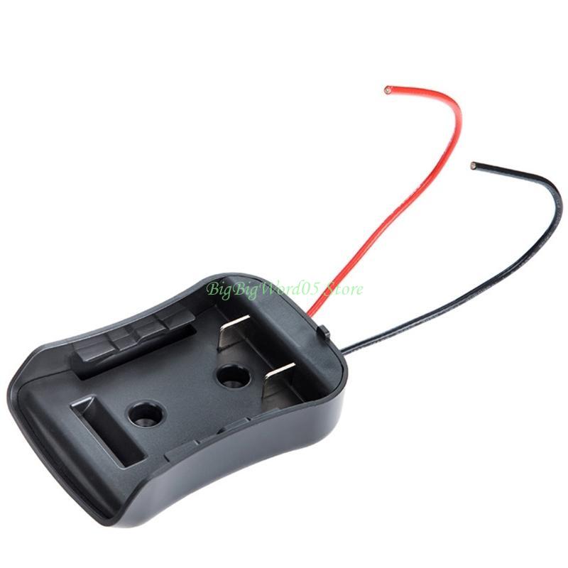 24TE 18V-21V Battery Adapter Battery Dock Power Connector with Wires Connectors Wires Connectors Adapter Tool Accessories DIY