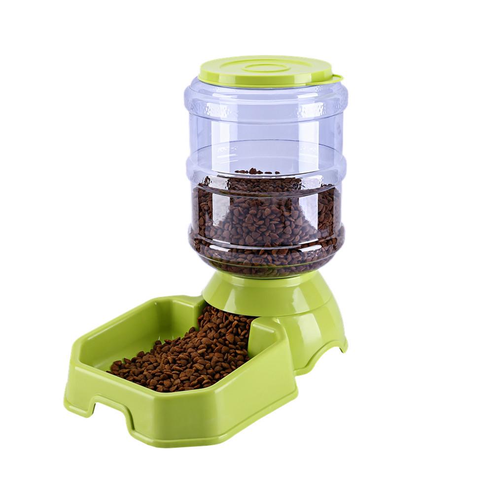 3.8L Anti-slip Automatic Pet Water & Food Feeder Bowl for Cats & Dogs