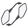 Pair 10mm Universual 78"  Motorcycle Side Mirror ATV Scooter E-Bike Rearview