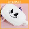 Jack Halloween Plush Makeup Bag With Zipper Storage For Students And Daily Use