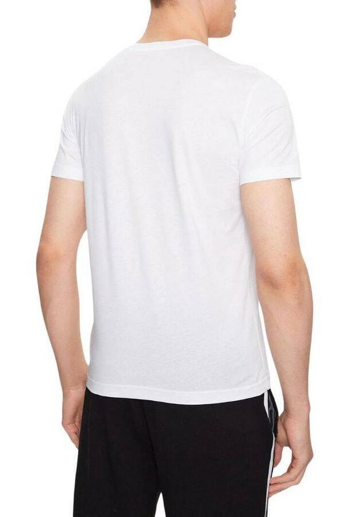 Emporio Armani Men's Cotton T-shirt White Short Sleeve, Size XL