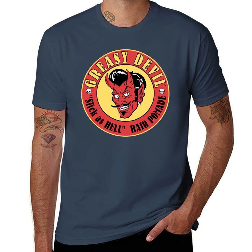Satanic Hair Care Tshirt No Iron Casual Short Sleeve Top Tshirt