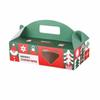 5pcs Portable Handle Christmas Gift Box Christmas Gift Wrapping Box  For Christmas Parties Gift